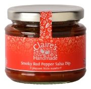 BBE: 31/07/2025 Claire's-Salsa Dip Smoky Red Pepper (6x200g)