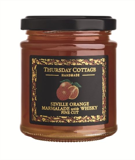 Thursday Cottage - Orange Marmalade with Whisky (6 x 210g)