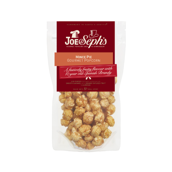 Joe and Seph's - Mince Pie Gourmet Popcorn (16 x 80g)