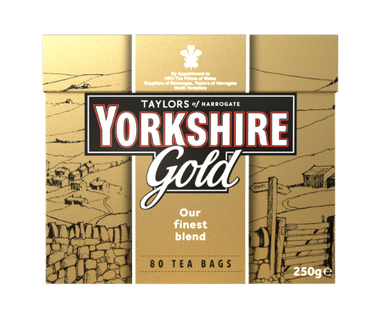 Taylor's- Yorkshire Gold Tea Bags 80's (5 x 80bags)