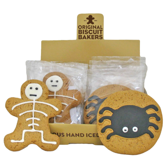 XF Original Biscuit Bakers-Halloween-Spider&Skel(12x40g/35g)