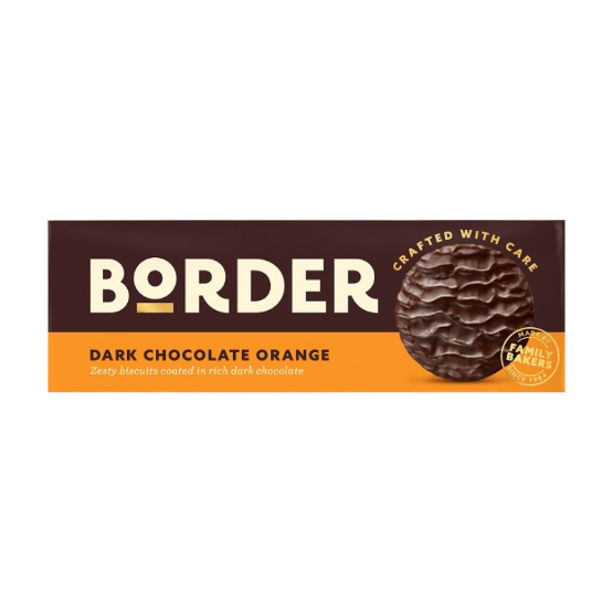 Borders Dark Chocolate Orange Biscuits