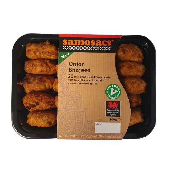 Samosa Co - Onion Bhajees (1 x 300g) *Chilled*