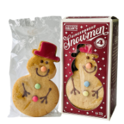 Lottie Shaw's - Box of 4 Gingerbread Snowmen (12 x 200g)
