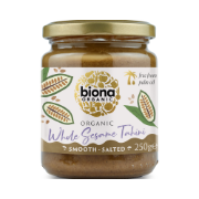 Biona Organic - Whole Sesame Tahini (6 x 250g)