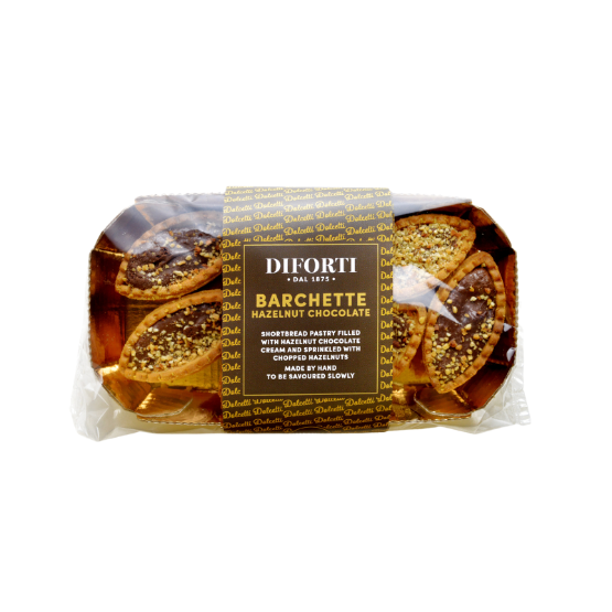 Diforti Pastries - Barchette Hazelnut Chocolate(6x150g)