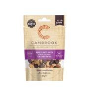 Cambrook - Mixed Nuts with Chocolate Cranberries (12 x 45g)