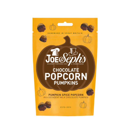 Joe & Seph's - Halloween - Chocolate Popcorn Pumpkins (14 x 63g)