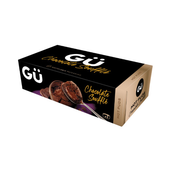 Gu Puddings - Hot Chocolate Souffle (6 x (2 x 60g))