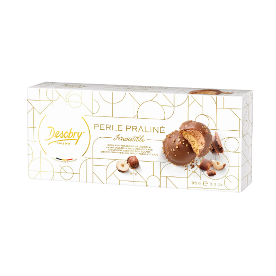 Desobry - Perle Praline Choc Pearls (12 x 95g)