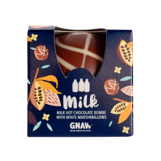 Gnaw - Bombe Bliss Milk Hot Choc Bombe (12 x 43g)