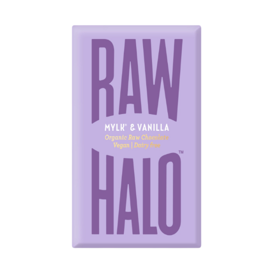 Raw Halo - Mylk & Vanilla Raw Chocolate (10 x 22g)