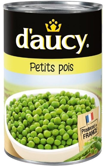 D'Aucy - Peas - Very Fine Cut (12 x 400g)