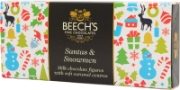 Beech's - Milk Choc & Caramel Santas & Snowmen (12x100g)