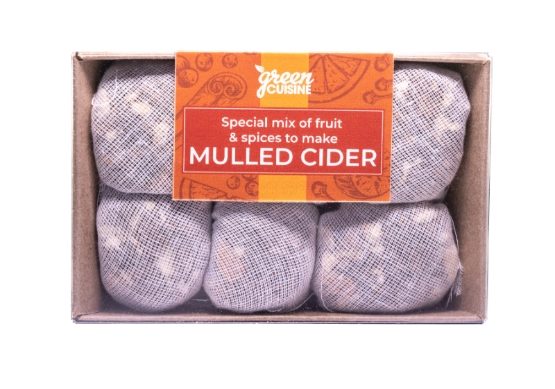 Green Cuisine - Mulled Cider Pouchetts (12 x 25g) (x6 pouchetts)