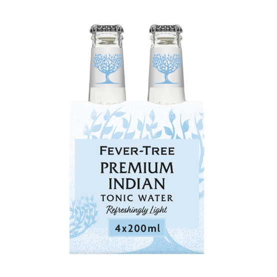 Fever-Tree - Refreshingly Light Tonic Water Mixer (6 x 4 x 200ml)