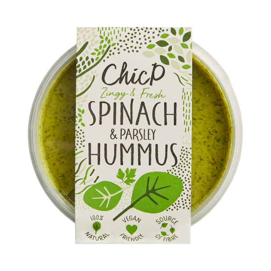 ChicP Spinach and Parsley Hummus