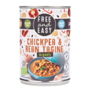 Free and Easy - Chickpea & Bean Tagine Meal (6 x 400g)
