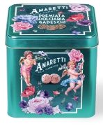 Gadeschi-Amaretti Biscuits in Green Cherubini Tin (6 x 200g)