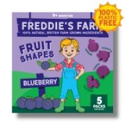 Freddie's Farm -GF Fruit Shapes Blueberry Multipack (5x100g)