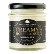 The Garlic Farm - Creamed Horseradish with Garlic (6 x 170g)