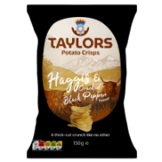 TAYLORS - HAGGIS & CRACKED BLACK PEPPER (8 X 150G)