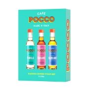 Cafe Pocco - Triple Pack Syrup Gift Set (6 x 3 x 25cl)