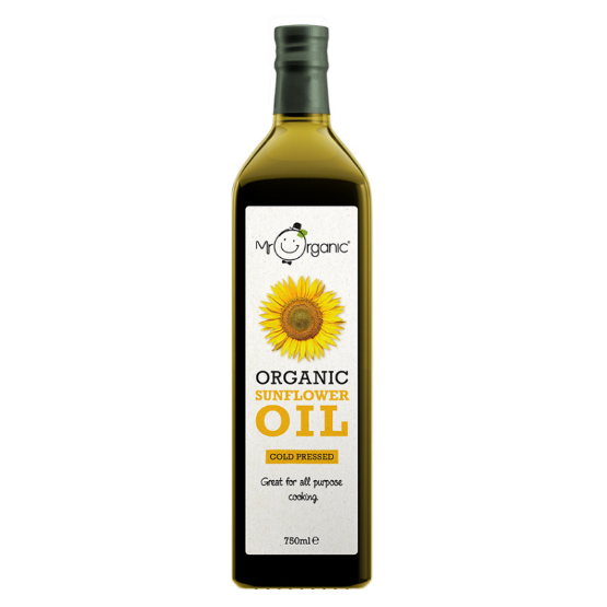 Mr Organic - Sunflower Oil (6 x 750ml)