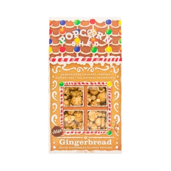 Popcorn Shed - Gingerbread Popcorn (10 x 80g)