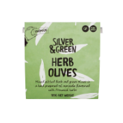 Silver & Green - Herb Olives (Pot) (6x185g)