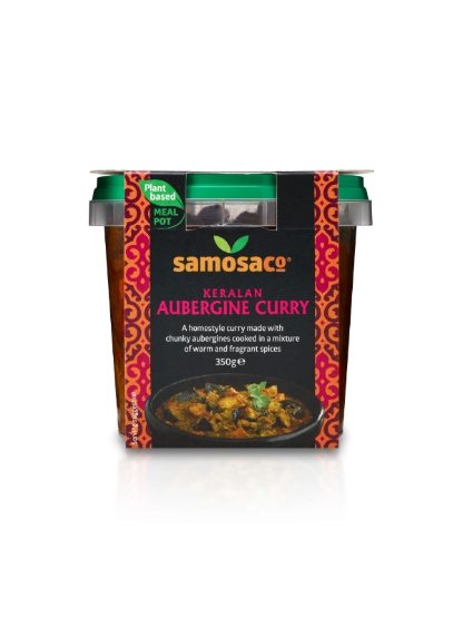 Samosa Co - Keralan Aubergine Curry (1 x 350g) *Chilled*