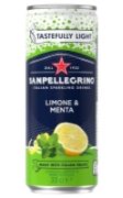 San Pell - Limone e Menta (mint & lemon) (12x330ml)*New case size