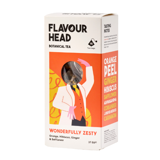 Flavour Head - Wonderfully Zesty (6 x 15 bags)