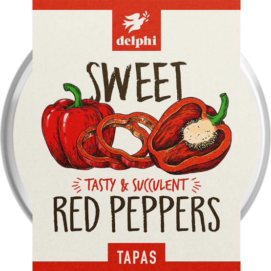 Delphi - Sweet Red Peppers (1 x 130g)