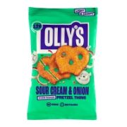 Olly's- Sour Cream & Onion Pretzel Thins (10 x 35g)