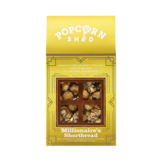 Popcorn Shed - Millionaire Shortbread (10 x 80g)