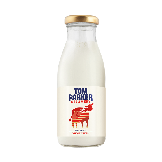 Tom Parker Creamery - Single Cream (6 x 250ml)