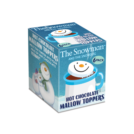 The Snowman & The Snowdog - Hot Chocolate Toppers 6pck (24 x 60g)