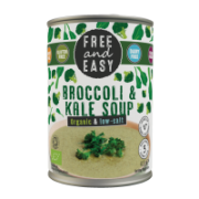 Free and Easy - Broccoli & Kale Soup (6 x 400g)