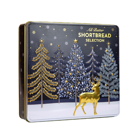 Silver Crane - Winter Woodland Tin (12 x 450g)