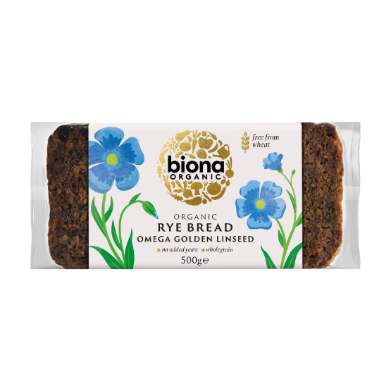 Biona Organic Golden Linseed Bread Omega 3