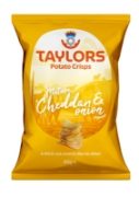 Taylors -  40g Mature Cheddar & Onion Crisps (24x40g)