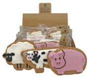 Original Biscuit Bakers - Assorted Farm Range (pig, sheep, cow) (12s) 