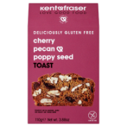 Kent & Fraser - GF Cherry Pecan & PoppySeed Toast(6x110g)
