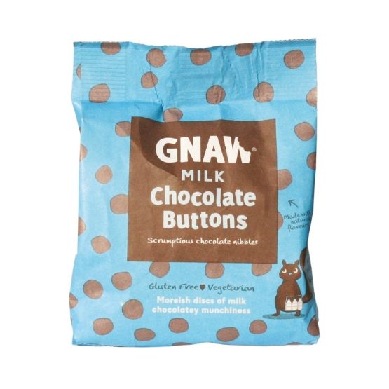 Gnaw - Milk Chocolate Buttons (6 x 150g)