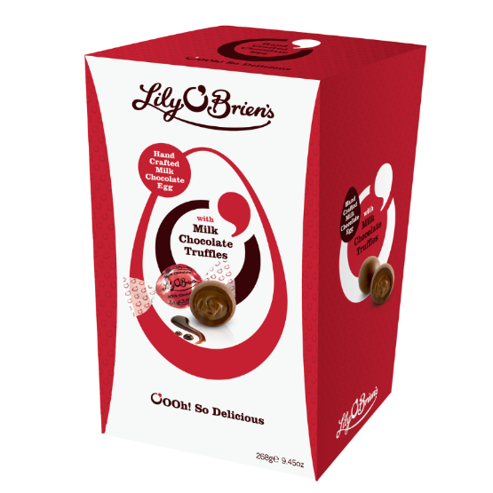 E Lily O'Briens - Truffle Eggs Milk Chocolate (6 x 268g)